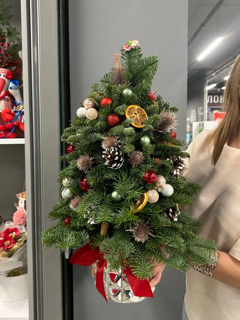 Новогодняя елка миниатюра 1